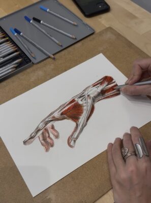 mappenvorbereitung, may art studio, Wien