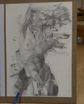 mappenvorbereitung, may art studio, Wien