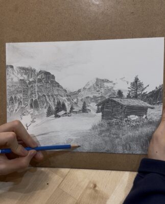 mappenvorbereitung, may art studio, Wien